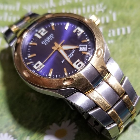 CASIO EDIFICE WATCH FOR MEDIUM WRIST 6 1/2\